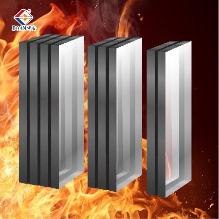 New Type Nano Crystal Silicon Insulation Fire Rated Glass